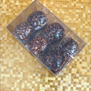 Cowrie shell napkin rings